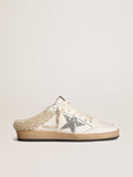 Ball Star Sabot con stella in glitter e fodera in shearling